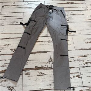 NWT Men’s Decibel brand reflective  Joggers with Black Details